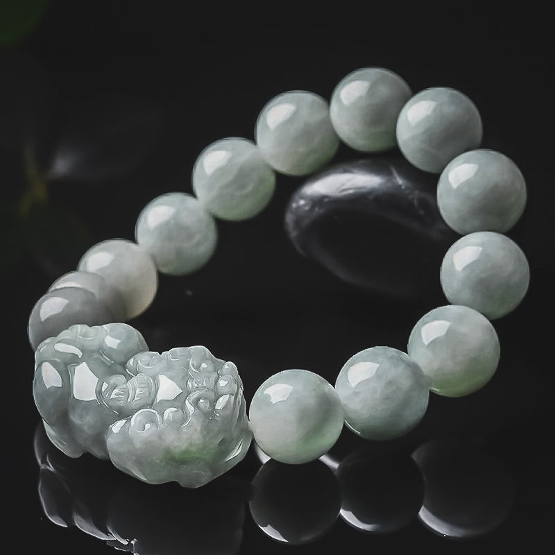 Snowveil Jade Bracelet