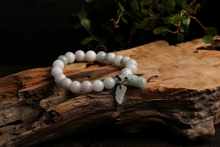 Snowdrop Jade Bracelet