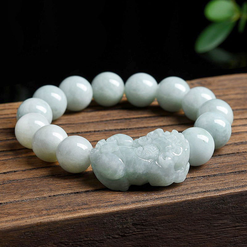 Snowveil Jade Bracelet