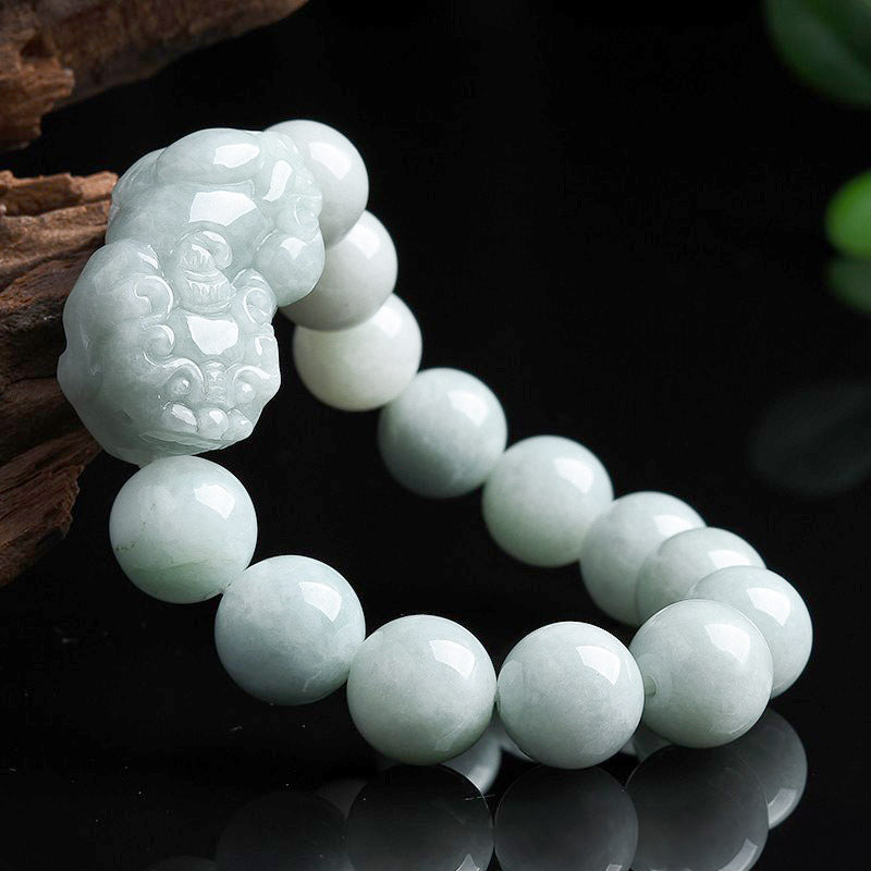 Snowveil Jade Bracelet