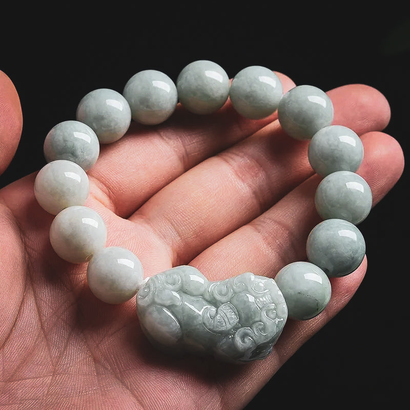 Snowveil Jade Bracelet