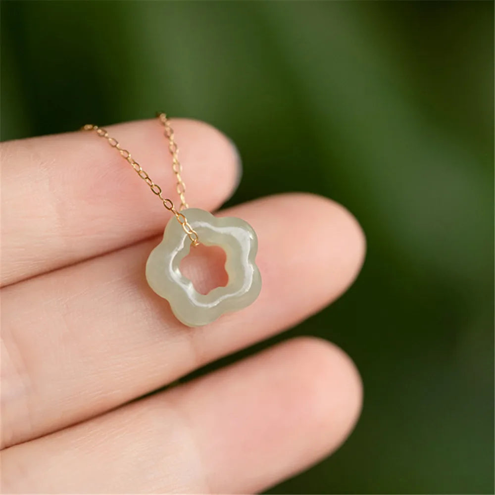 Dewpetal Jade Necklace