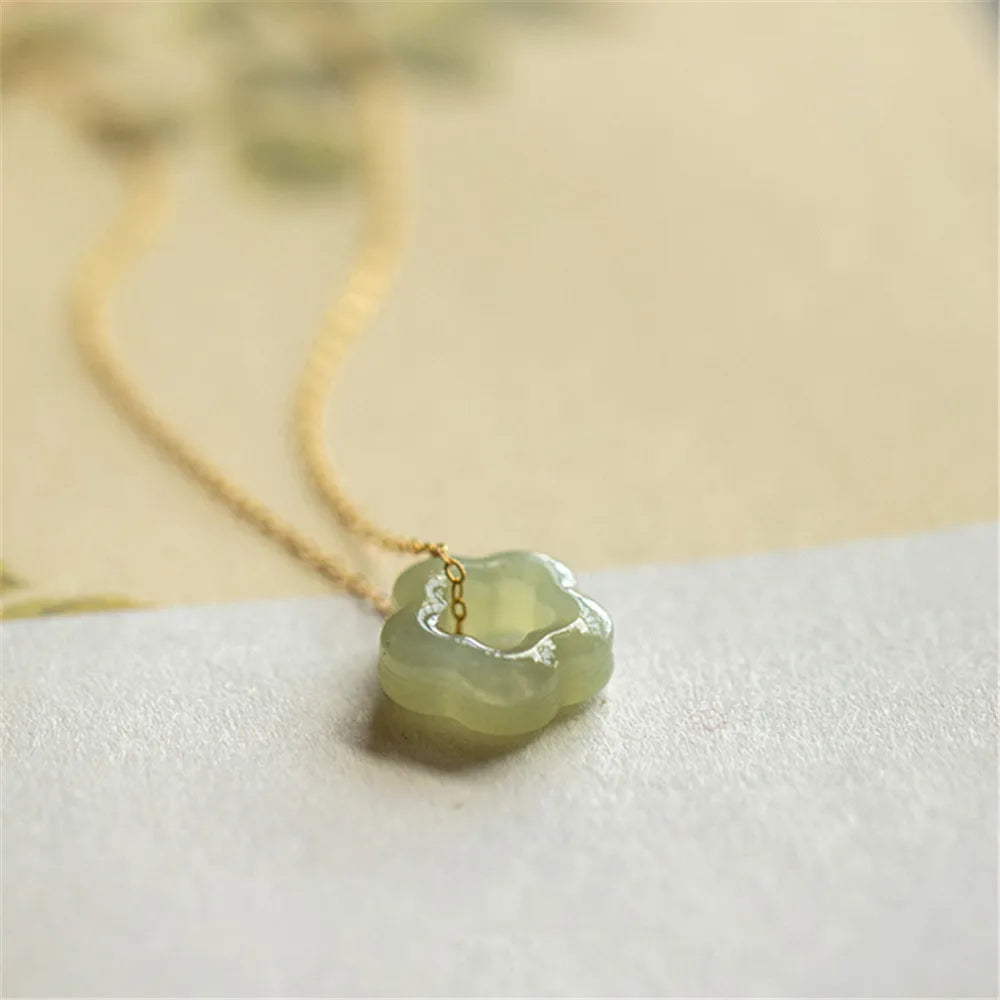 Dewpetal Jade Necklace