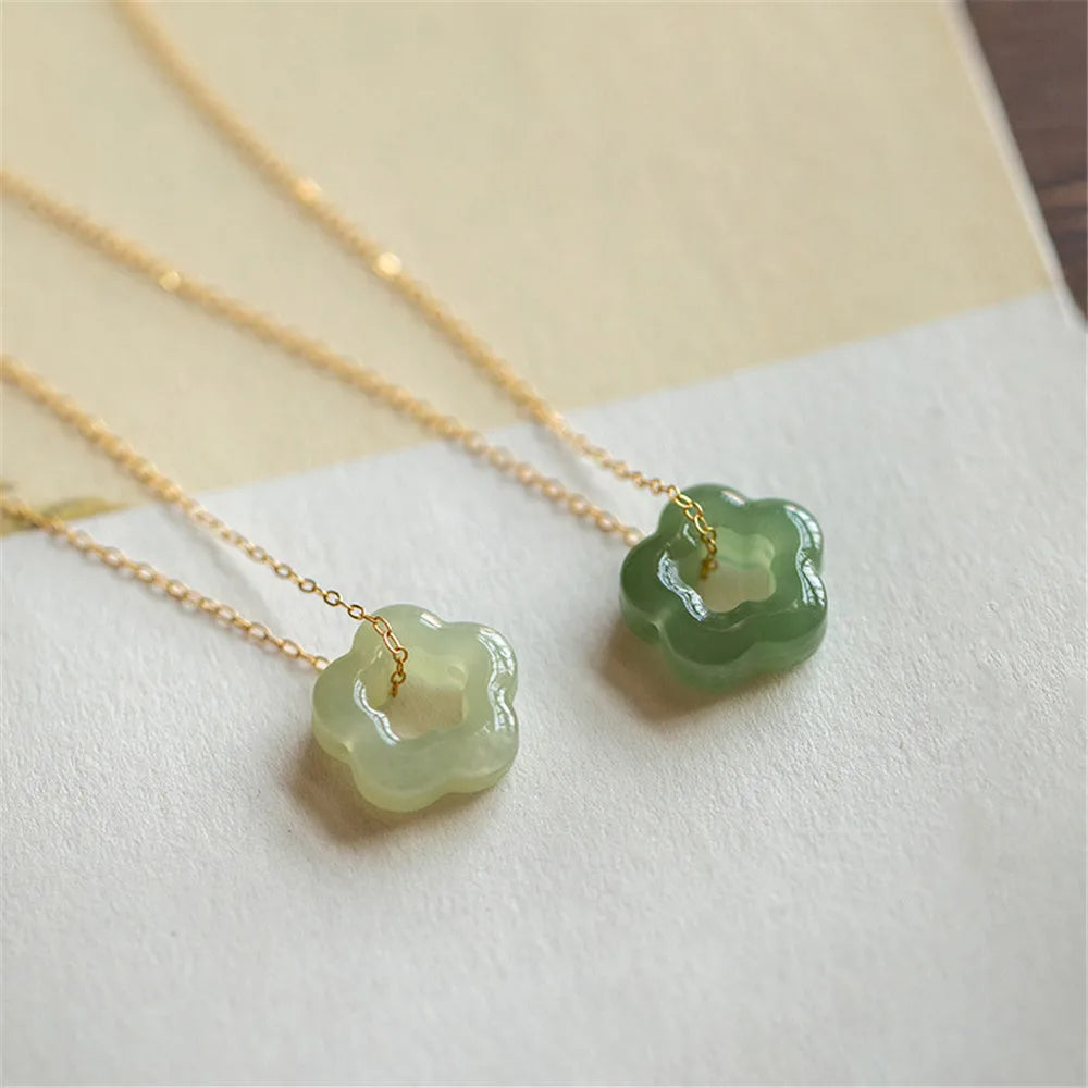 Dewpetal Jade Necklace