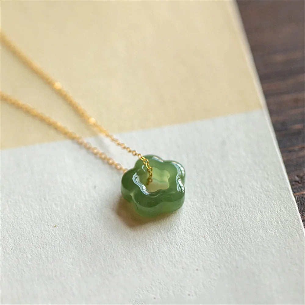 Dewpetal Jade Necklace