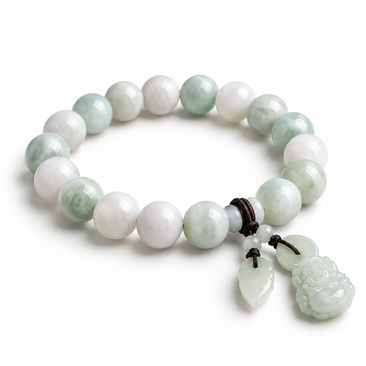 Snowdrop Jade Bracelet
