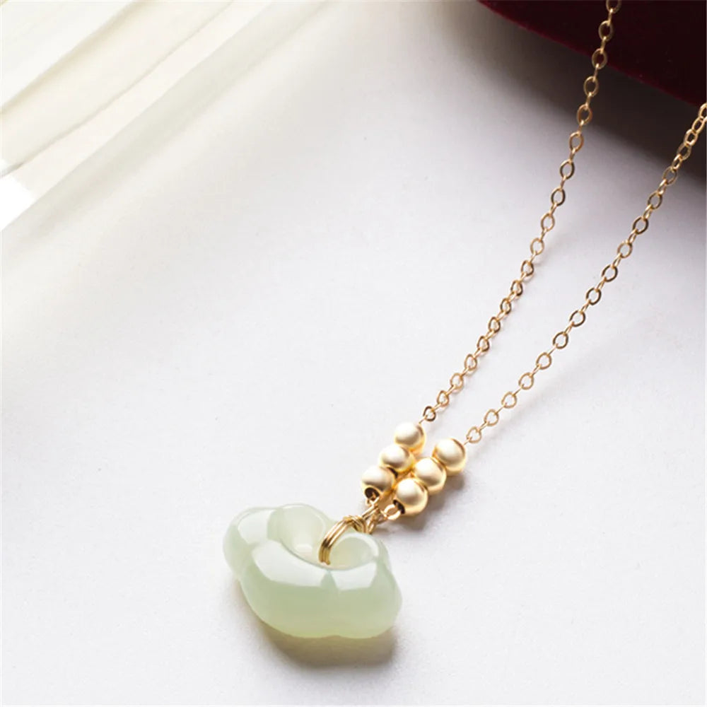 Mistveil Jade Necklace