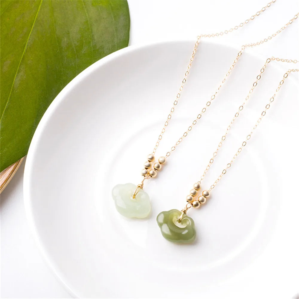 Mistveil Jade Necklace